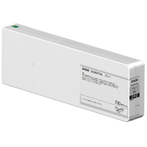 インクカートリッジ　グレー　700mL　SC9GY70A　1個