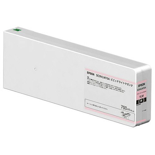インクカートリッジ　ビビッドライトマゼンタ　700mL　SC9VLM70A　1個