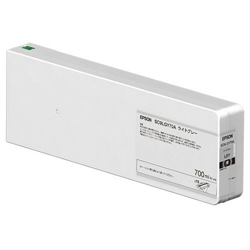 インクカートリッジ　ライトグレー　700mL　SC9LGY70A　1個