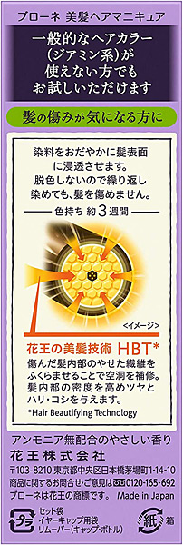 ☆まとめ買い☆ ブローネ美髪ヘアマニキュアナチュラルブラック 付替用