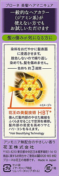 ☆まとめ買い☆ ブローネ美髪ヘアマニキュア アッシュブラウン付替用