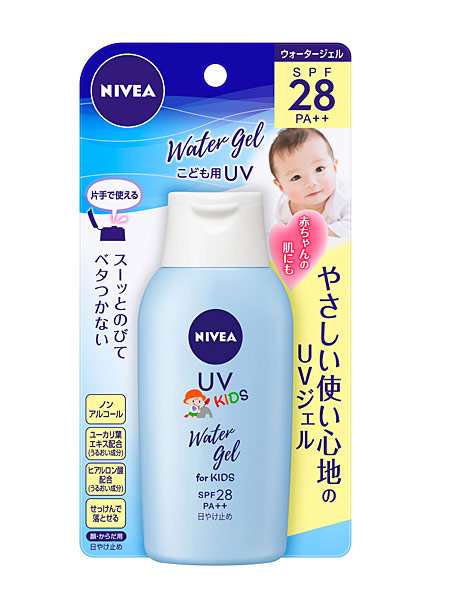 【送料無料】★まとめ買い★　ニベアＵＶ　ウォータージェル　こども用　ＳＰＦ２８　１２０ｇ　×24個【イージャパンモール】