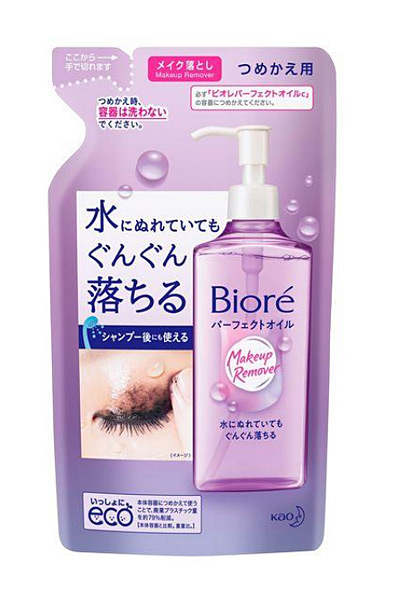 ★まとめ買い★　ビオレメイク落としパーフェクトオイル　つめかえ用　２１０ｍｌ　×24個【イージャパンモール】