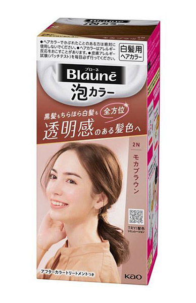 【送料無料】★まとめ買い★　花王　ブローネ　泡カラー　２Ｎ　モカブラウン　108ｍｌ　×24個【イージャパンモール】