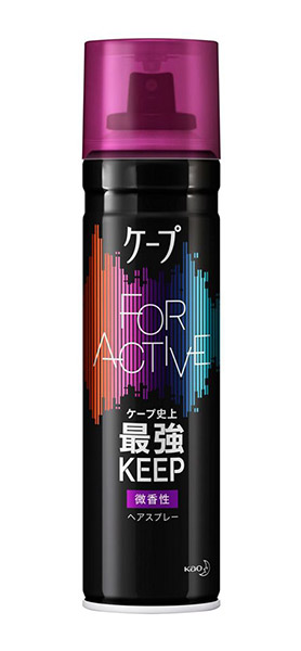 【送料無料】★まとめ買い★　花王　ケープ　フォーアクティブ　微香性　１８０g　×24個【イージャパンモール】