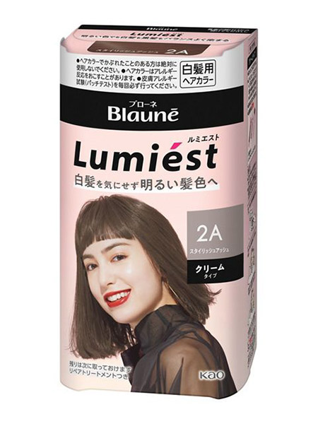 ★まとめ買い★　花王　ブローネ　ルミエスト　ヘアカラー　２Ａ　スタイリッシュアッシュ　108ｇ　×24個【イージャパンモール】
