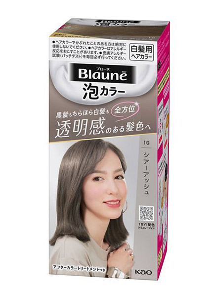 【送料無料】★まとめ買い★　花王　ブローネ泡カラー　１Ｇ　シアーアッシュ　108ｍｌ　×24個【イージャパンモール】