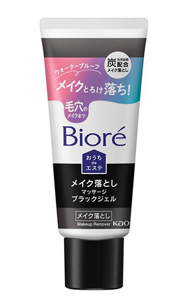 【送料無料】★まとめ買い★　花王　ビオレ　おうちｄｅエステ　メイク落としブラックジェル　ミニ　60ｇ　×24個【イージャ...