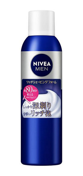 ★まとめ買い★　ニベアメン　リッチシェービングフォーム　245ｇ　×24個【イージャパンモール】