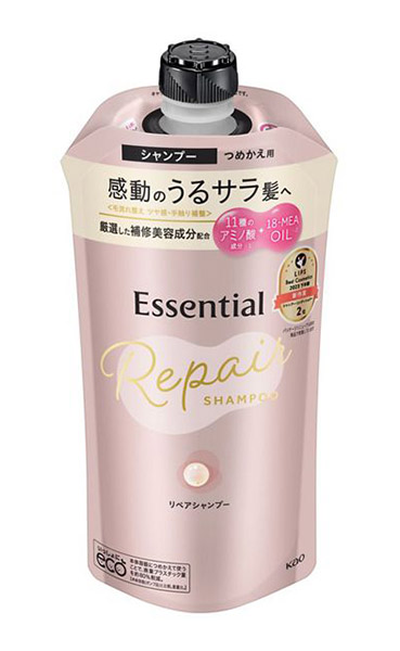 ★まとめ買い★　エッセンシャル　リペアシャンプー　つめかえ用　３４０ｍｌ　×24個【イージャパンモール】