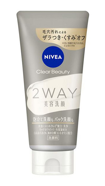 ★まとめ買い★　ニベア　クリアビューティー2WAY美容洗顔　120g　×24個【イージャパンモール】の通販は