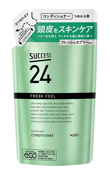 【送料無料】★まとめ買い★　サクセス２４　フレッシュフィールコンディショナー　つめかえ用　320ml　×24個【イージャ...