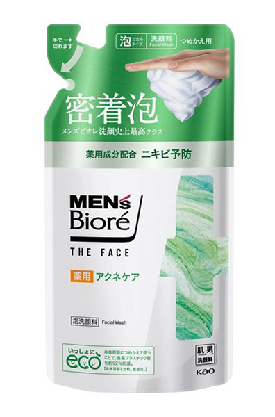 【送料無料】★まとめ買い★　メンズビオレ　ザフェイス　薬用アクネケア　つめかえ用　170ｍｌ　×24個【イージャパンモール】