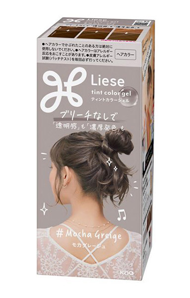 ★まとめ買い★　花王　リーゼ　ティントカラージェル　モカグレージュ　191ｍｌ　×24個【イージャパンモール】