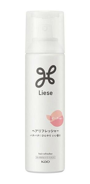 【送料無料】★まとめ買い★　花王　リーゼ　ヘアリフレッシャー　ピーチの香り　１３０g　×24個【イージャパンモール】