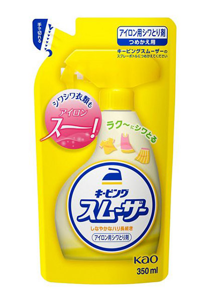 【送料無料】★まとめ買い★　花王　キーピング　スムーザー　アイロン用シワとり剤　つめかえ用　３５０ｍｌ　×24個【イージ...