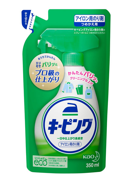 【送料無料】★まとめ買い★　アイロン用キーピング　つめかえ用　３５０ｍｌ　×24個【イージャパンモール】
