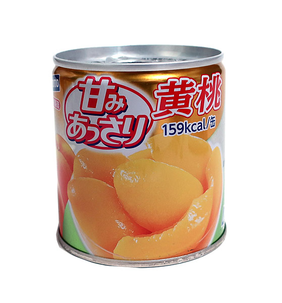 【送料無料】★まとめ買い★　はごろも　あっさり黄桃　５号　２９５ｇ　×24個【イージャパンモール】