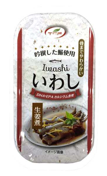 送料無料】☆まとめ買い☆ 天長食品工業 いわし生姜煮缶１００ｇ ×24個