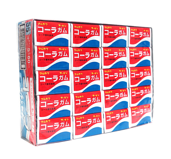【送料無料】★まとめ買い★　丸川　コーラガム　55個　×24個【イージャパンモール】