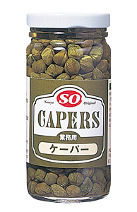 ★まとめ買い★　S=O ケーパー 瓶入　140g　×24個【イージャパンモール】