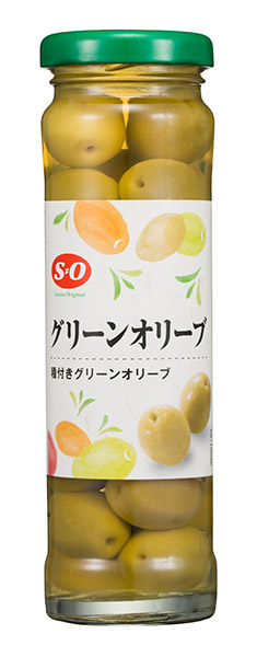 ★まとめ買い★　Ｓ＝Ｏ　グリーンオリーブ  140g　×24個【イージャパンモール】
