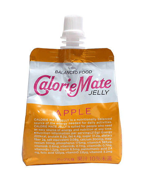 ★まとめ買い★　大塚製薬　カロリーメイトゼリーアップル　２１５ｇ　×24個【イージャパンモール】の通販は