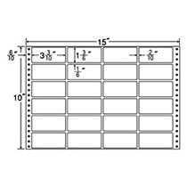 ナナフォーム 連続ラベル Mタイプ 15×10インチ 24面 84×38mm 1箱(500折)