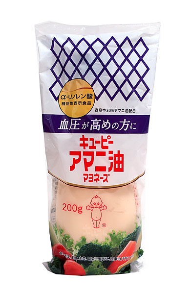 ★まとめ買い★　キューピー　アマニ油マヨネーズ　２００ｇ　×30個【イージャパンモール】