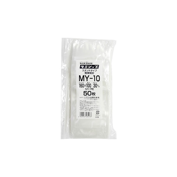ラミジップ　ミシン目スタンドタイプ　ＭＹ−１０　３０束（１５００枚）【イージャパンモール】の通販は 30,633円