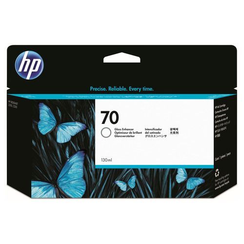 【送料無料】【個人宅届け不可】【法人（会社・企業）様限定】HP70　インクカートリッジ　グロスエンハンサ　130ml　顔...