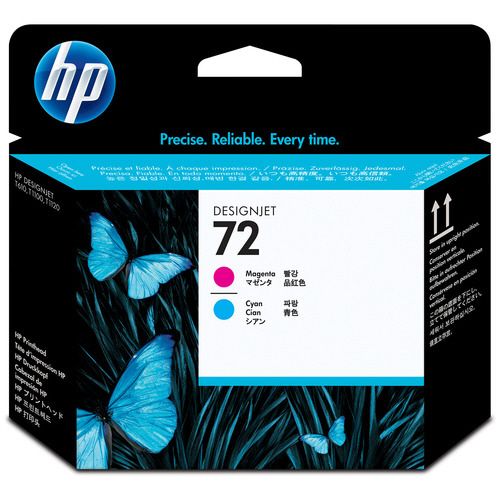 HP72 プリントヘッド マゼンタ/シアン C9383A 1個