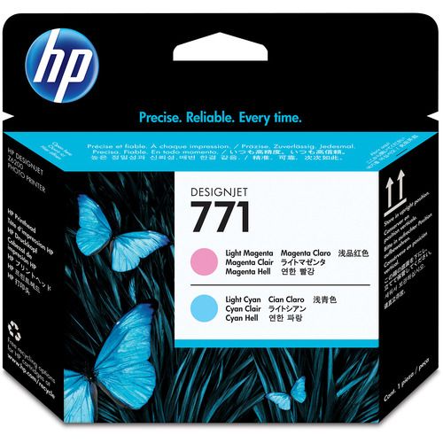 HP771 プリントヘッド ライトマゼンタ/ライトシアン CE019A 1個
