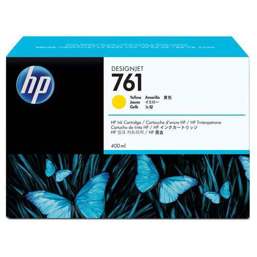 HP HP761 インクカートリッジ イエロー 400ml 染料系 1個