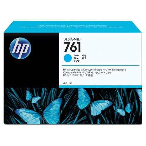 HP HP761 インクカートリッジ シアン 400ml 染料系 1個