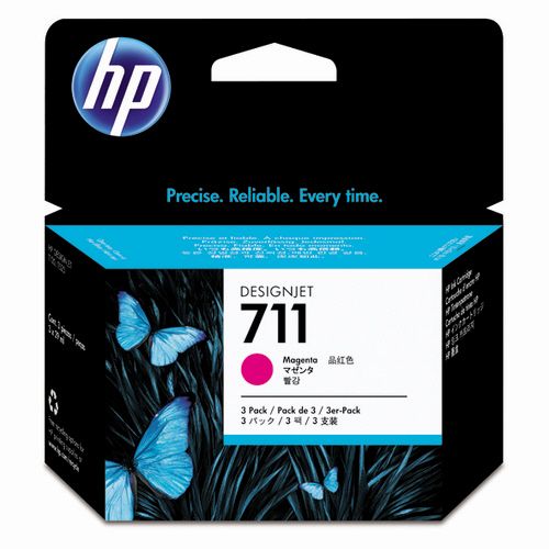 【送料無料】【個人宅届け不可】【法人（会社・企業）様限定】HP HP711 インクカートリッジ マゼンタ 29ml/個 ...の通販は