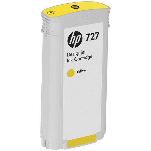 HP727　インクカートリッジ　染料イエロー　130mL　B3P21A　1個