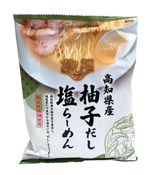 【送料無料】★まとめ買い★　国分　だし麺　高知県産柚子だし塩らーめん　102ｇ　×40個【イージャパンモール】の通販は