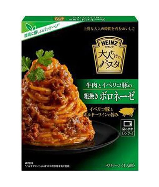 ★まとめ買い★　ハインツ　大人むけのパスタ　牛肉とイベリコ豚の粗挽きボロネーゼ　130ｇ　×40個【イージャパンモール】
