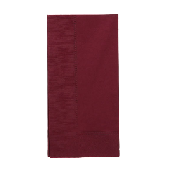 ２プライナプキン　４５ｃｍ角　ワインレッド　４０束（２０００枚）【イージャパンモール】の通販は