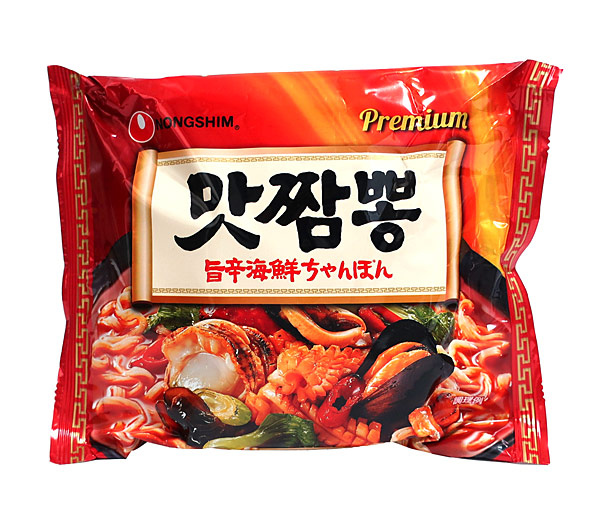 ★まとめ買い★　農心　旨辛海鮮ちゃんぽん　１３０ｇ　×40個【イージャパンモール】の通販は 7,126円