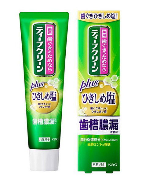 【送料無料】★まとめ買い★　花王　ディープクリーン　薬用ハミガキ　ひきしめ塩　１００g　×48個【イージャパンモール】