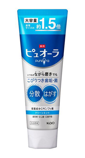 【送料無料】★まとめ買い★　花王　薬用ピュオーラ　クリーンミント　大容量　１７０ｇ　×48個【イージャパンモール】