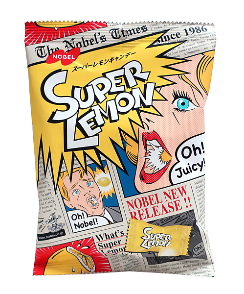 【送料無料】★まとめ買い★　ノーベル　スーパーレモン　88ｇ　×48個【イージャパンモール】