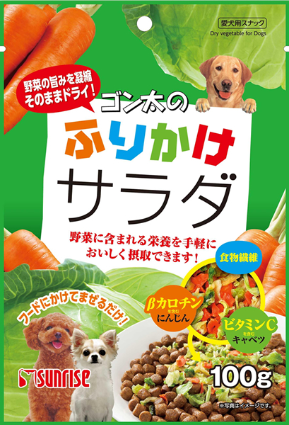 ★まとめ買い★　ゴン太のふりかけサラダ　１００ｇ　ＳＧＮ−０７０　×４８個【イージャパンモール】