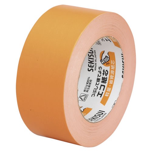 ★まとめ買い★積水化学　カラークラフトテープ　橙　NO.500WC　50X50　オレンジ　×50個【返品・交換・キャンセ...の通販は 14,054円