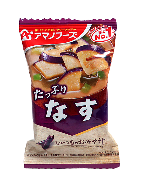 ★まとめ買い★　天野　いつものおみそ汁　なす　９．５ｇ　×60個【イージャパンモール】の通販は 5,682円