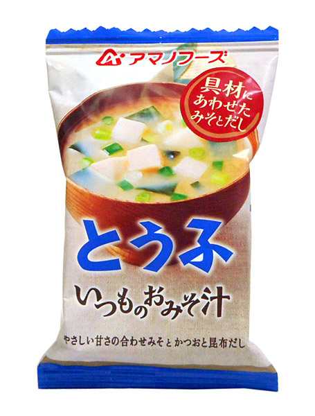 ★まとめ買い★　天野フーズいつものおみそ汁とうふ　１０Ｇ　×60個【イージャパンモール】