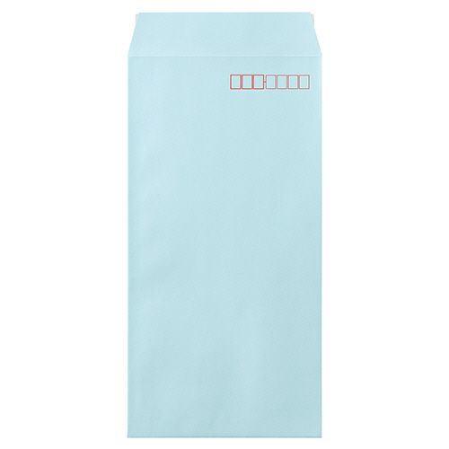 【送料無料】【個人宅届け不可】【法人（会社・企業）様限定】カラー上質封筒 長3 〒枠あり サイド貼 テープのり付 ミズ ...の通販は 8,279円