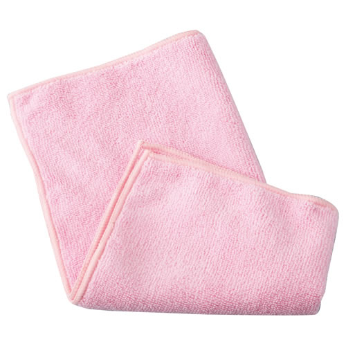 ★まとめ買い★オーミケンシ　マイクロファイバークロス5枚入　ピンク　1004　×120個【返品・交換・キャンセル不可】【...